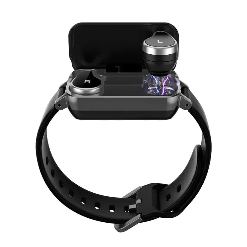 New TWS Bluetooth headset, call T89 smartwatch, bracelet Bluetooth headset 2-in-1