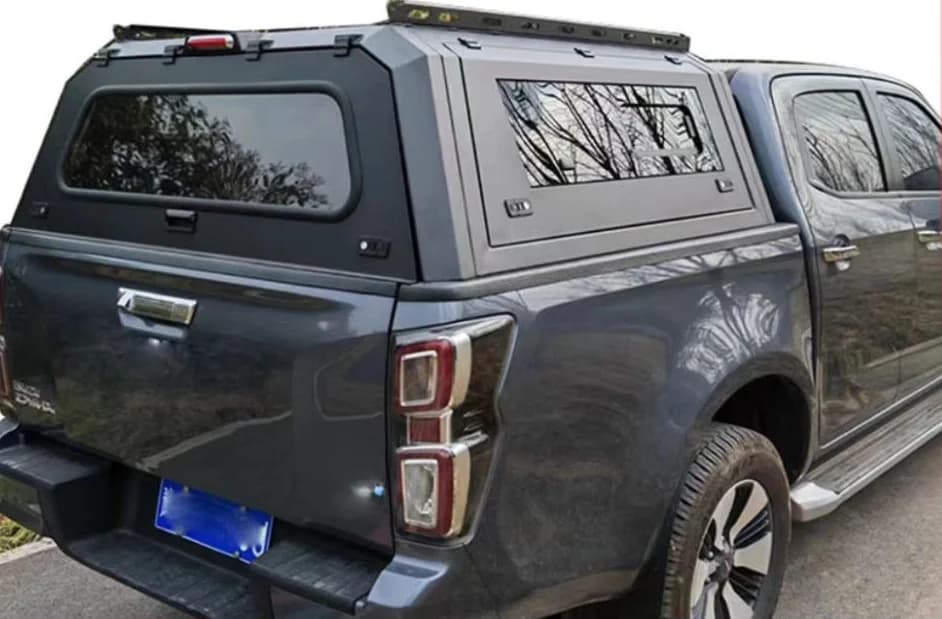 Sports-Style New Version Aluminum Lightweight Hardtop Topper Truck Bed Canopy for Different Pickups & Campers