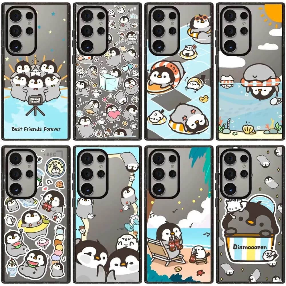 6032867 Acrylic Magnetic Case: Compatible with Samsung Galaxy S23 U S24U S25 S26 Ultra S25+ S26 Plus Shell