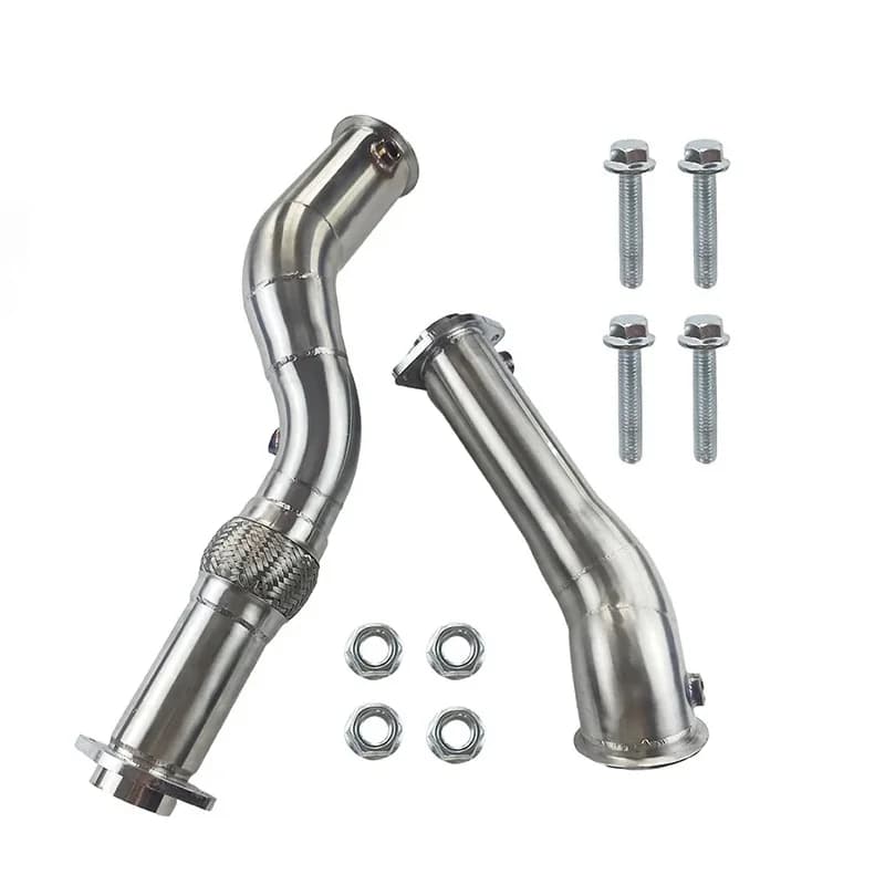 Exhaust Header for     M3 G80 M4 G82 M2 G87 S58 3.0T Tuning Exhaust-pipe Downpipe Pipe
