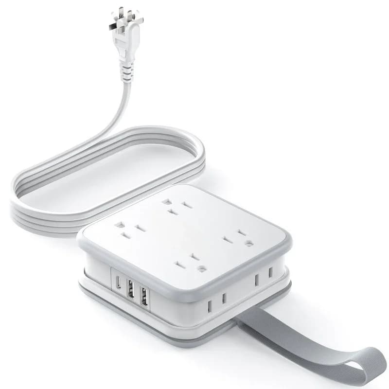 USB power socket, American office desktop plug-in bedside bookcase UL