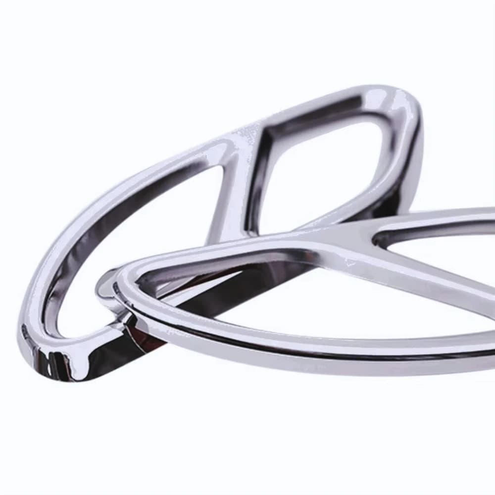 ZF-F Cubierta  puntas  tubo  escape para W213 W205 Coupe W246 W216 GLC GLE GLS CLA (15-19) Plata