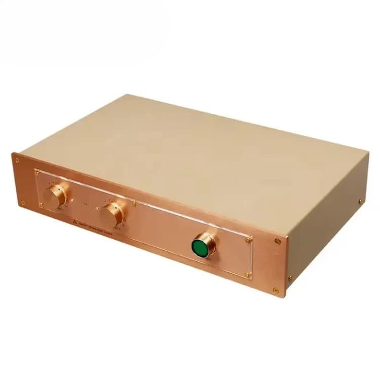 Hi-end Music Player FM ACO STICS FM300A Aluminum Chassis 150W*2 Professional Golden Hifi Amplifier