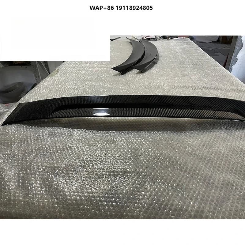 Really Carbon Roof Spoiler Fit Stinger Rear Window Wing 2017-2021
