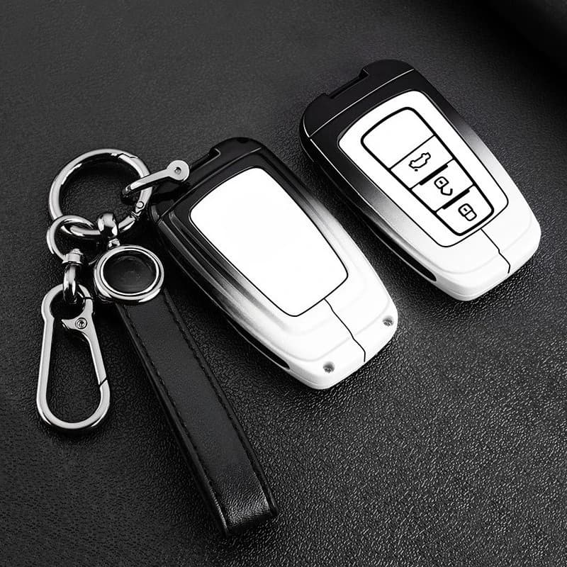 Premium Zinc Alloy Key Cover Case for Toyota Avalon/Camry/Corolla/Levin/Highlander/RAV4 (2024) - Protective Key Fob Shell