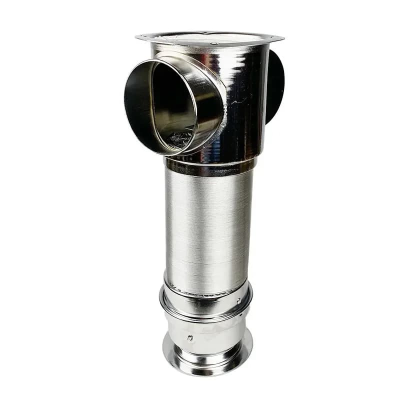 Retractable smoking cover stretchable