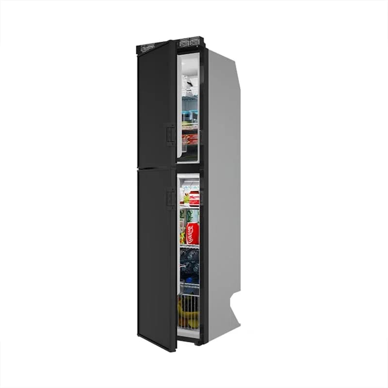 12V24V DC silent and power-saving large-capacity slender 185L refrigerator for RV