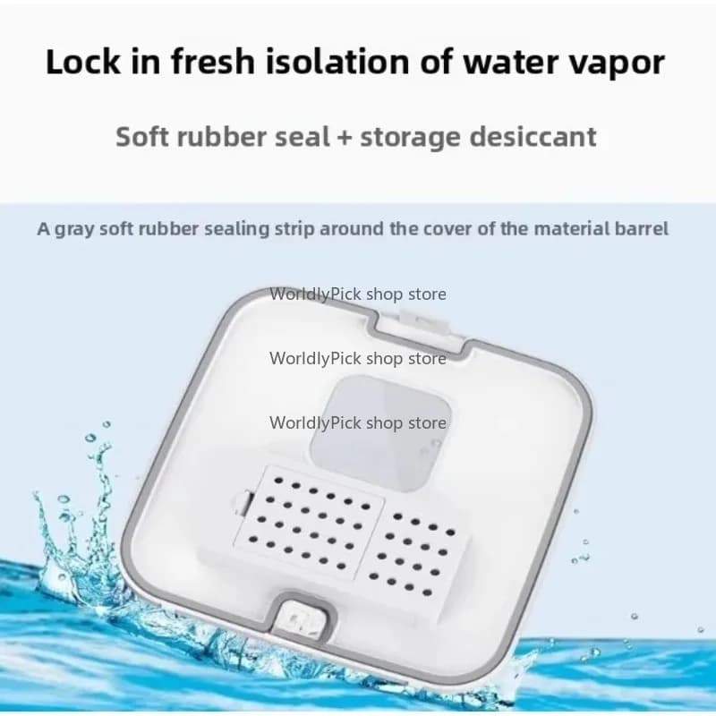 Smart Automatic Pet Feeder withThree-Bowl Design for Europe & Americas - Easy to Use Pet Feeding Solution for Your Cats And Dogs