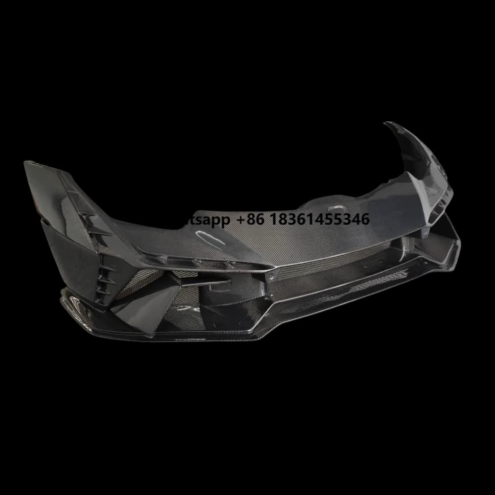 For  LP610 LP580 Retrofit Upgrade T-type Carbon Fiber Front Bumper Body Kit Suitable