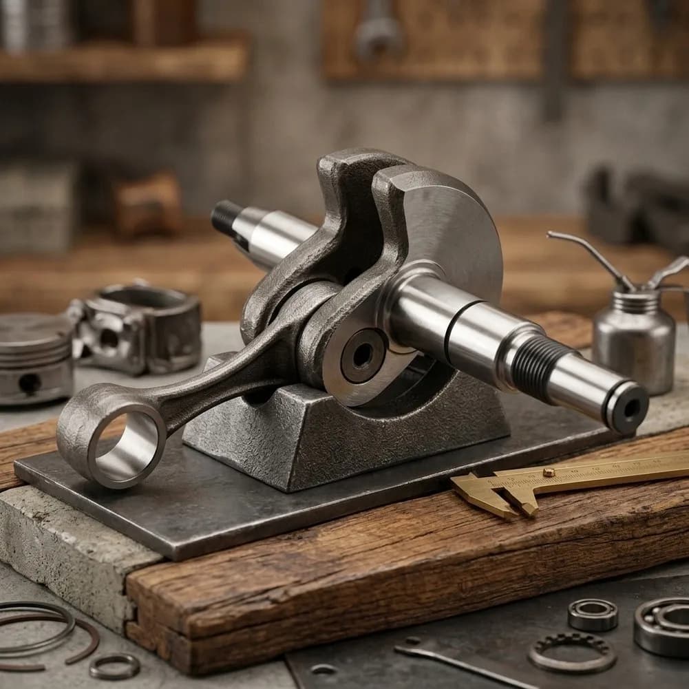 For Chainsaw Engine Repair As Picture Crankshaft For MS251 OEM Crankshaft For Chainsaw Engine Repair Component