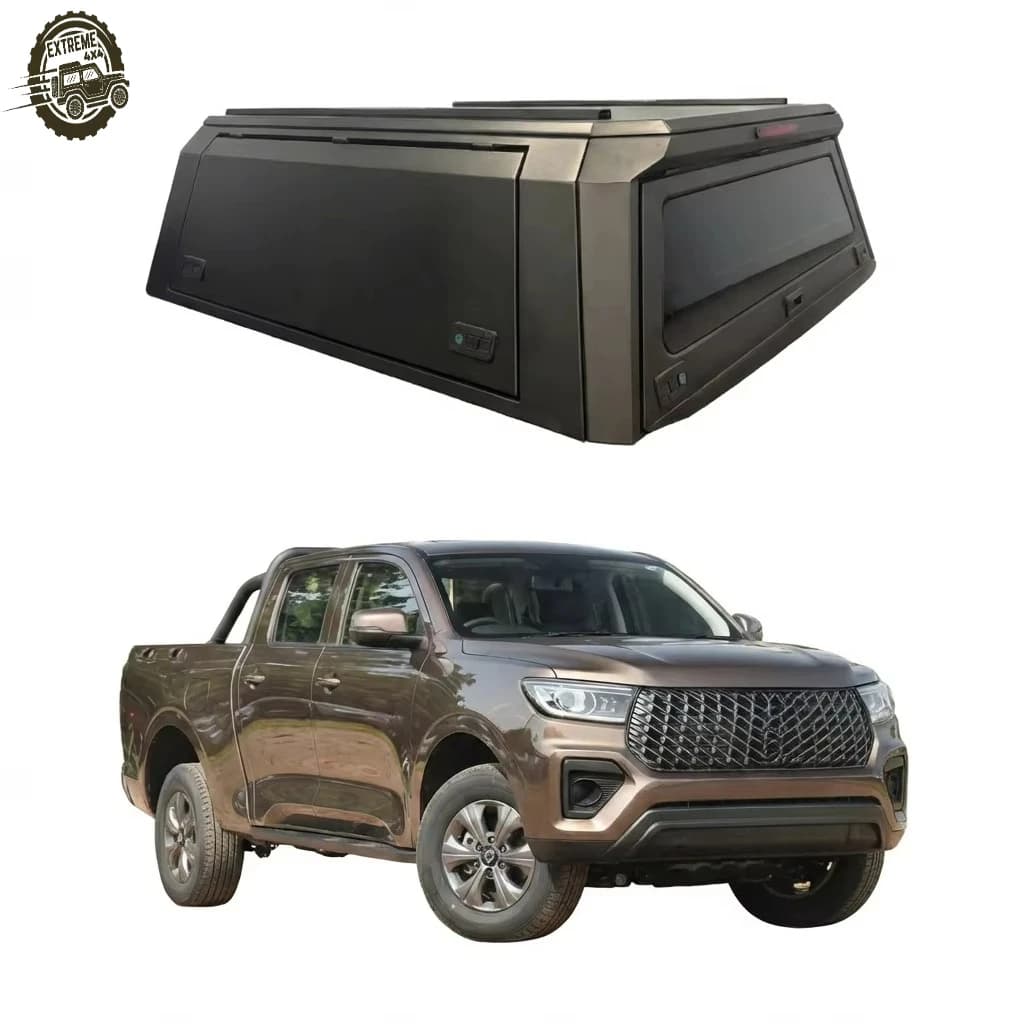 EXTREME Hot Selling Aluminum Alloy Steel Truck Caps Camper Shell Canopy for Pickup GWM Poer 2020+ Hard Topper