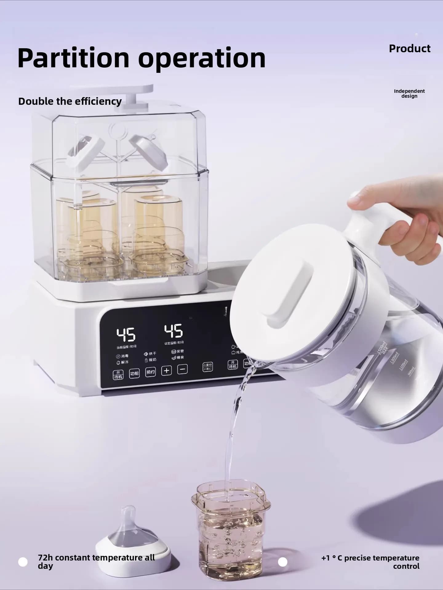 Sterilizer Drying Two-in-one Machine, Milk Warmer, Milk Warmer Thermostat