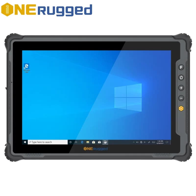 ONERugged M10J Industrial Rugged Tablet 10 Inch Durable IP65 Waterproof Windows 11 Handheld Tablet for Outdoor Field Work