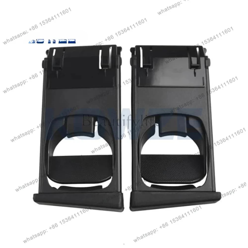 55604-0K010 A pair of black trim panels - central channel teacup holder for 2004-20152KD
