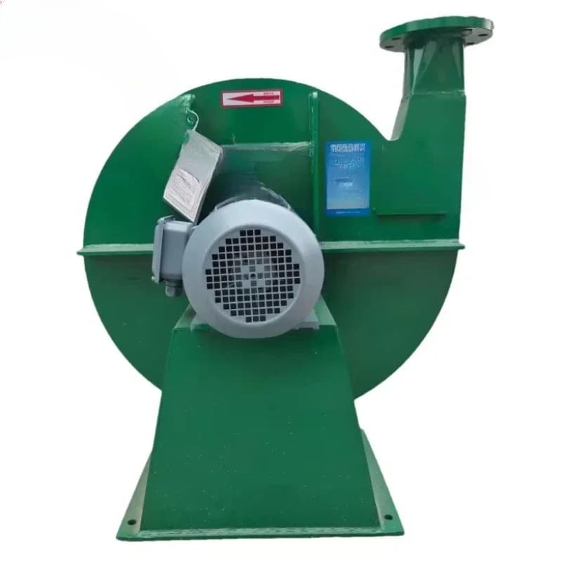 Stainless steel blade high pressure centrifugal exhaust fan, wind and water vapor transmission capacity