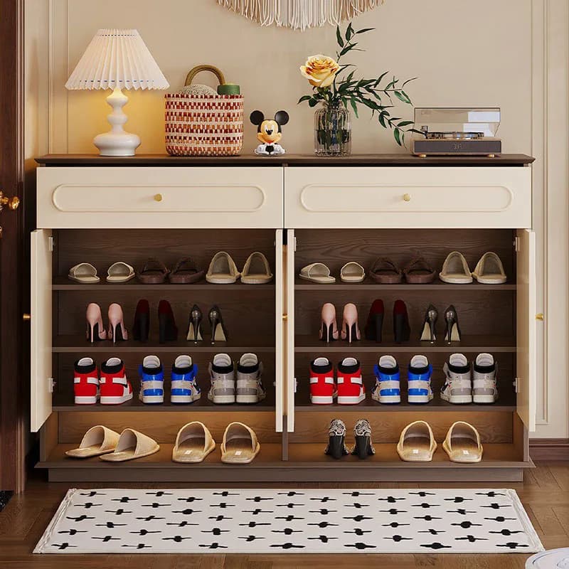 Luxury Box Shoe Cabinet Designer Entrance Hall Modern Vertical Organizer Storage Shoe Shelf Wooden Zapatero Hotel Furniture