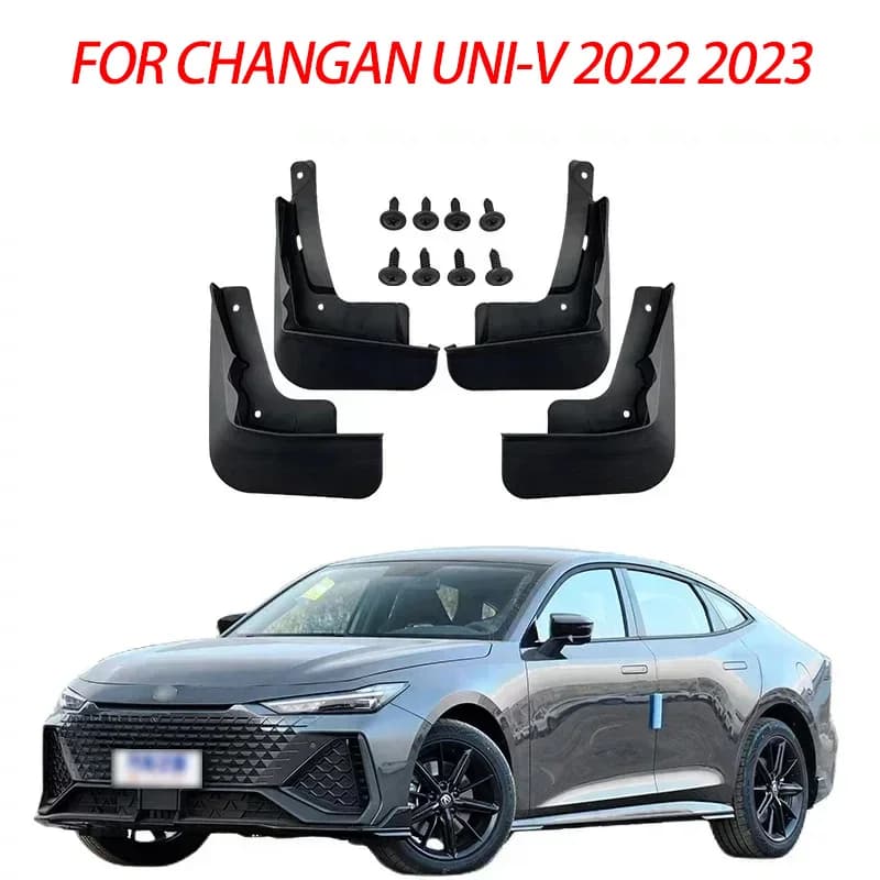 For CHANGAN UNI-V 2022 2023 UNI V SPORT Mudguards Splash Guards Front Rear Wheels Fender Car Accessories 4Pcs