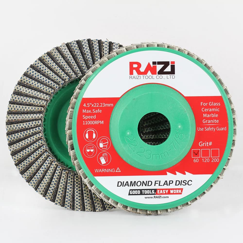 Tools - 4inch/100mm Diamond Electroplated Grinding Flap Disc Wheel for All Stone and Glass ,metal