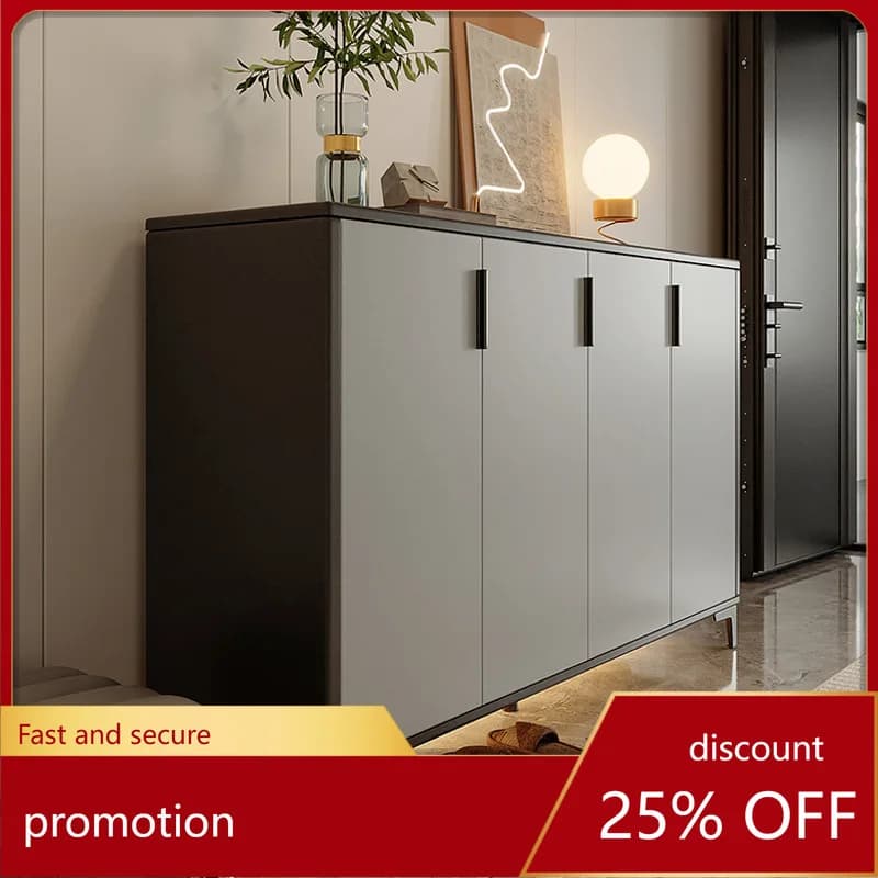 YFY Shoe Cabinet for Home Entrance, New 2024 Hot-Selling Entryway Cabinet, Outdoor Hallway Storage Cabinet Integrated