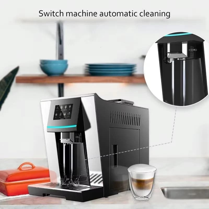 Professional Fully Automatic Dual Boiler Espresso Coffee Machine Commercial Home Use New Used Pump Motor Restaurants Farms
