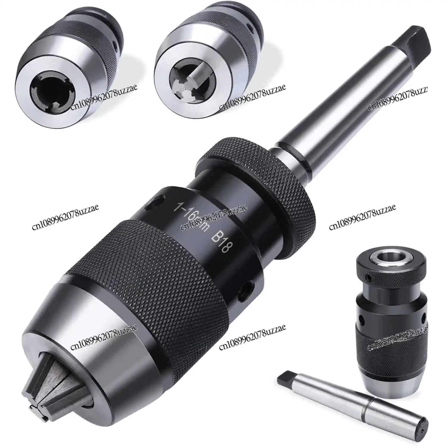 Self-tightening Drill Chuck MK2/3/4/5 1-13B16 1-16B18 5-20B22 with Connecting Rod