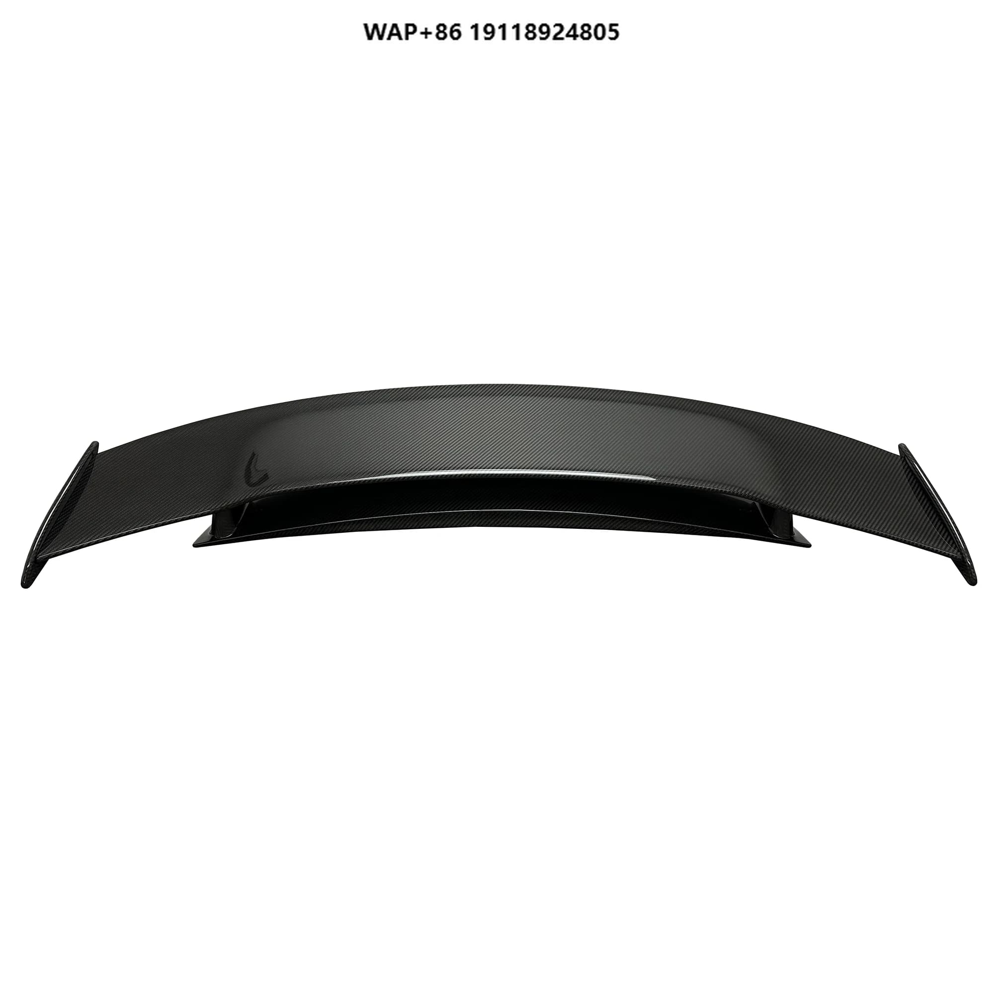 Dry Carbon Fiber GTR Style Auto Parts Rear Spoiler Rear Wing Trunk With LED Light for AMG GT GTC GTS 2015-2018
