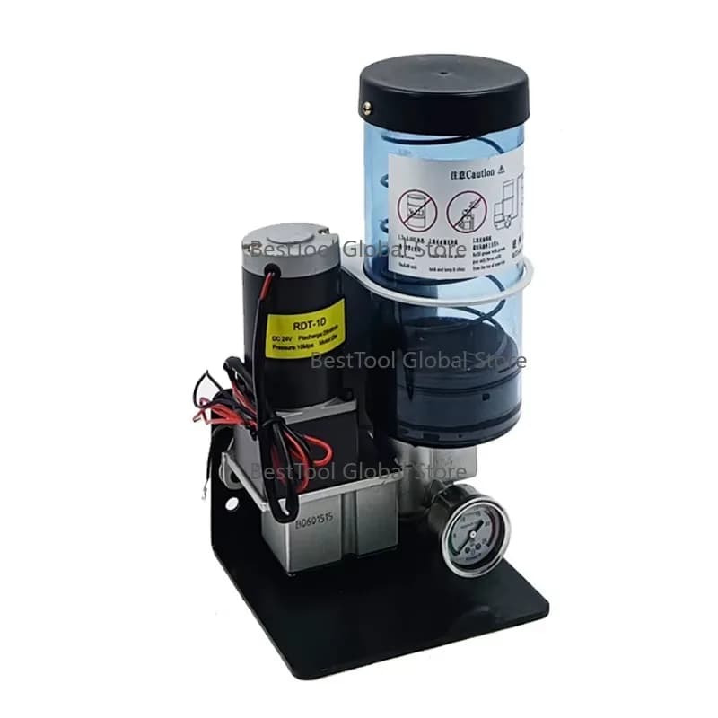 JIAN-HE 24V Electric Grease Pump R-DT Type Central Lubrication System For Pis-tonPump 25W Power With Low Pressure For Mach-ining