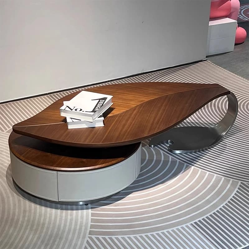 Irregular Industrial Coffee Table Modern Unique Nordic Luxury Coffee Table Black Minimalist Muebles Para Hogar Home Furniture