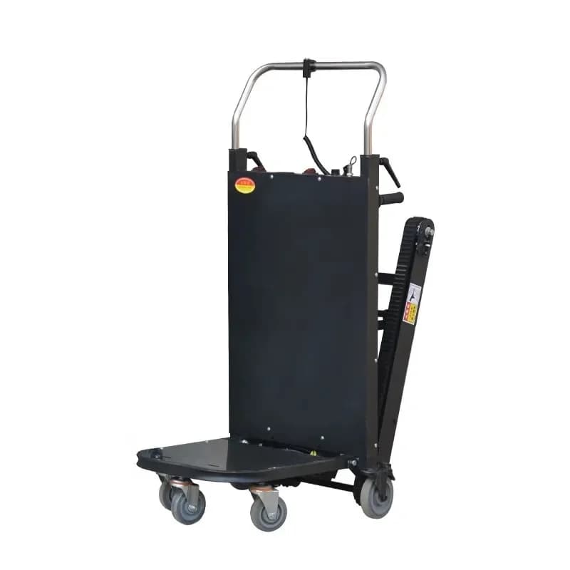 Crawler type up and down stairs, large truck, trolley, folding trolley, stair climbing artifact