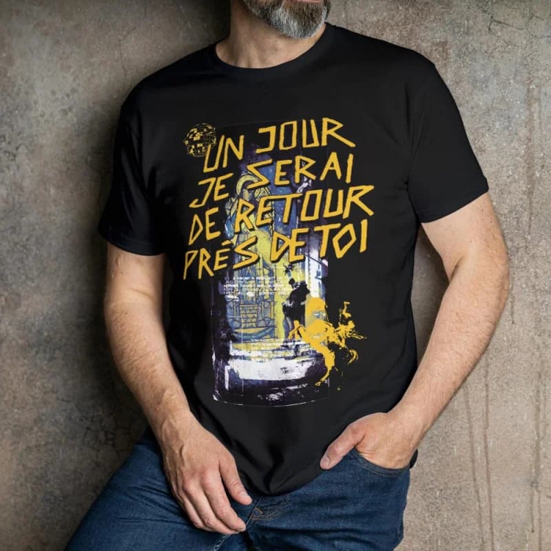 One Day I Will Be Back Near You Retro Gift T shirt for Music fans All sizes Top Disco Elysium Graphic Clothes RPG Print
