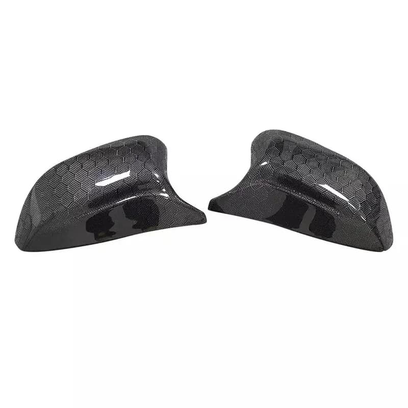 Honeycomb Style Carbon Fiber Side Mirror Cover Fit for Infiniti Q50 Q60