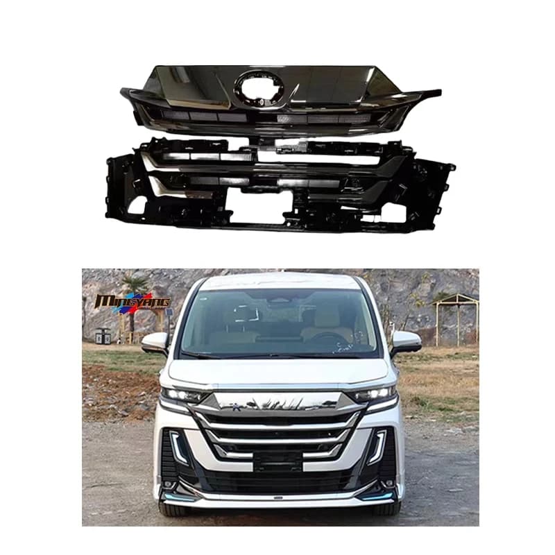 2024 Vellfire Modellista S Plastics Chrome Car Grills for Vellfire 40 Series Grille
