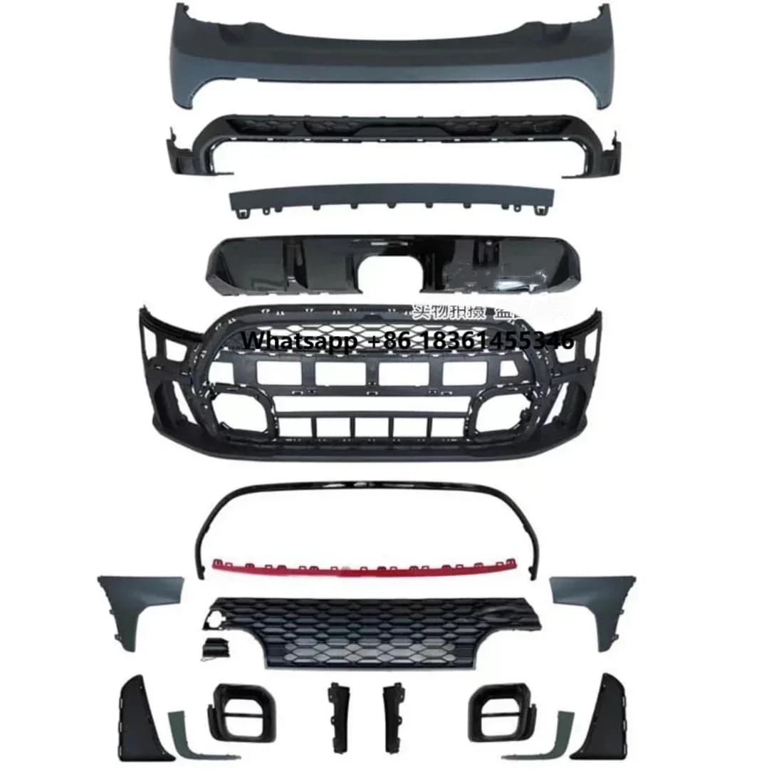 For F56 F57 2021 upgrade to 22 style Car Accessories Body Kit Front Rear Bumper assembly