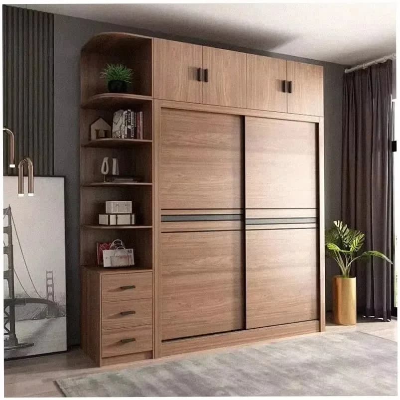 Hanging Clothes Wardrobe Closet Customized Modular Wooden Bedroom Wardrobes Storage Space Saving Szafa Na Ubrania Home Furniture