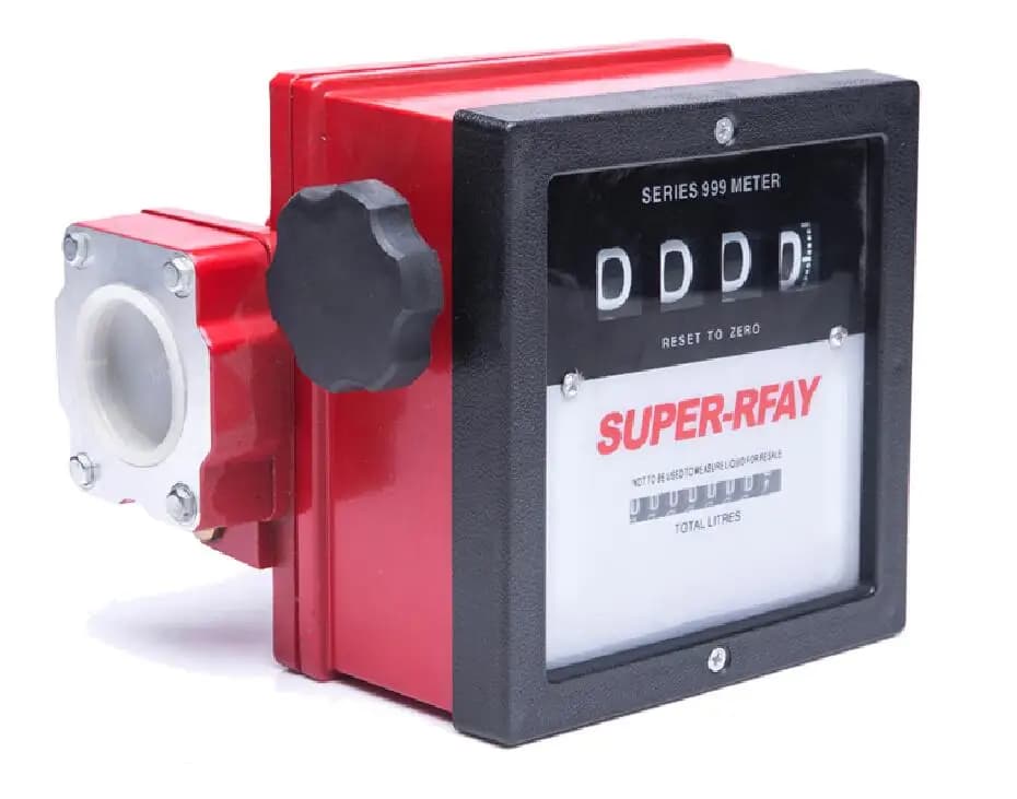 Top Selling Mechanical Fuel Flow Meter Fuel  Counter  Flow Mechanica Counter 4-digit Oil Flow Meter