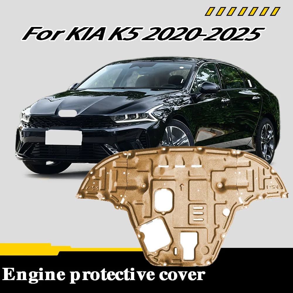 Engine Chassis Shield Splash Bottom Protection Board Car Accessories Under Cover For KIA K5 2020-2025 2.0L 1.6L