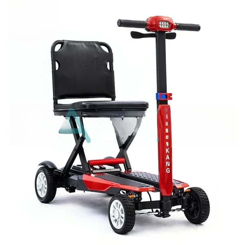 Electric car elderly chair elderly scooter, light four-wheelchair electric wheelchair