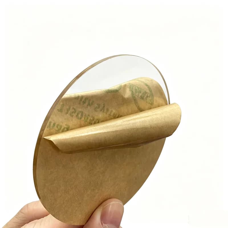 Thick 2mm 3mm OD30mm To120mm Clear Cast Acrylic Circle Discs Plexiglass Sheets Round Perspex Cutting DI Customized Cutting