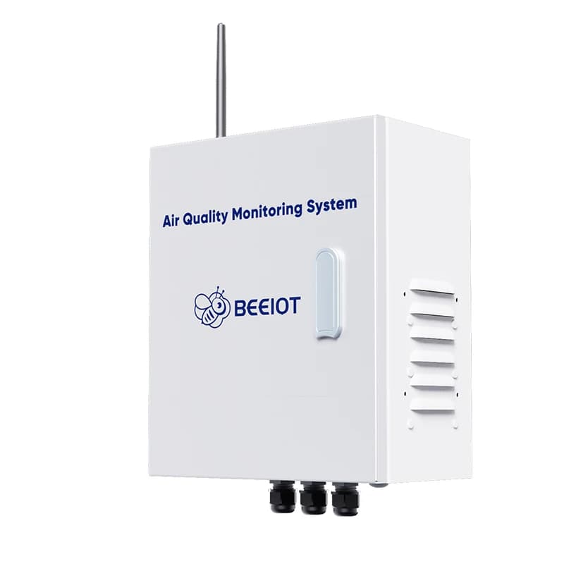 Industrial Outdoor Air Quality Monitor PM2.5 PM10 CO NO2 SO2 O3 H2S TVOC Dust Gas Analyzer Sensor for Weather Station