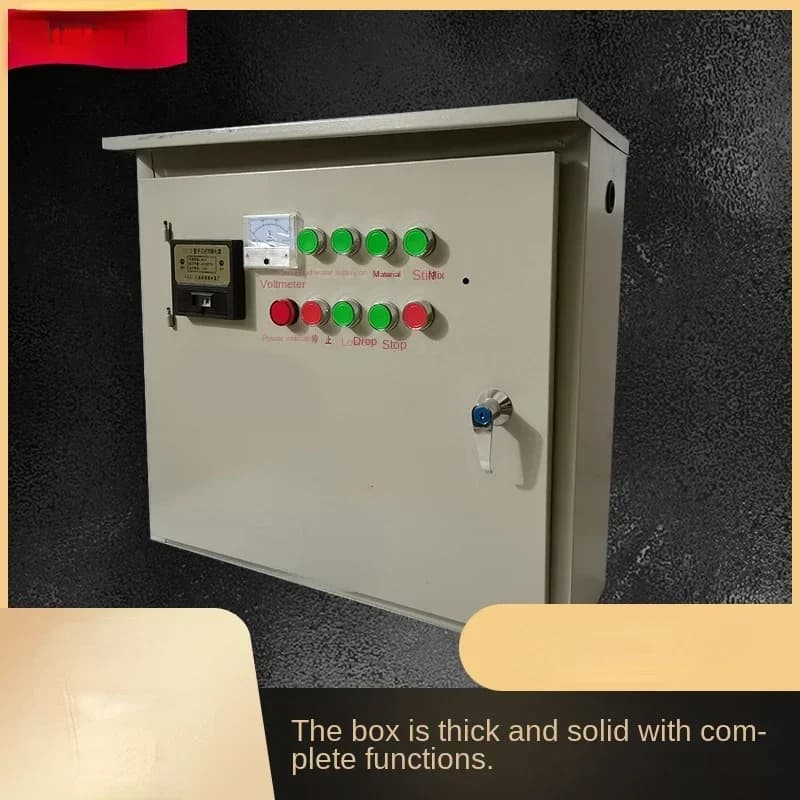 concrete mixer distribution boxcontrol box assembly mixer