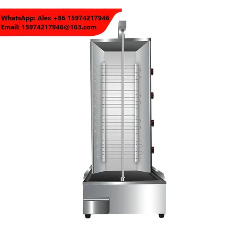 Commercial Hot Sale Electric Gas Kebab Doner Shawarma Machine