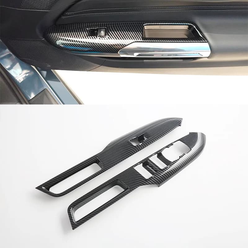 For Ford Mustang 2024 convertible sports version window lift button decorative frame glass lift switch frame interior decoration