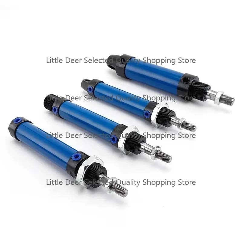 High Quality Round Type Telescopic Oil Piston Double Acting Mini Hydraulic Cylinder ROB ROA ROC Series