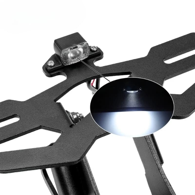 Tail Tidy Fender Eliminator For   R3 R25 MT-03 MT-25 MT03 MT25 Motorcycle Registration License Plate Holder LED Light