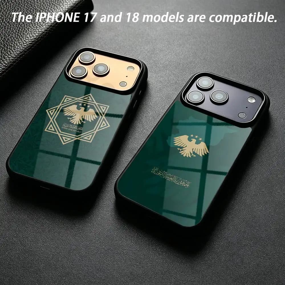 Ahmed al-Sharaa Syria Flag Phone Case For iPhone 18 17 16 15 14 13 12 11,Plus,Pro,Max Mini Magnetic Wireless Charging