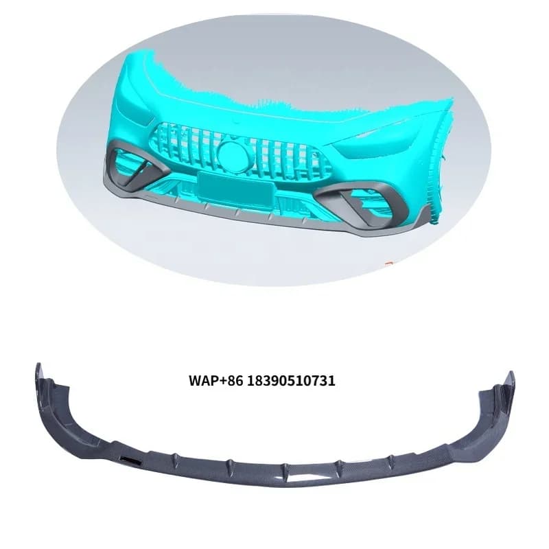 Hot Selling Fiber Car Body Kit for GT/GTS Upgrade B Style Front Splitter  GT53 GT50 4 MATIC