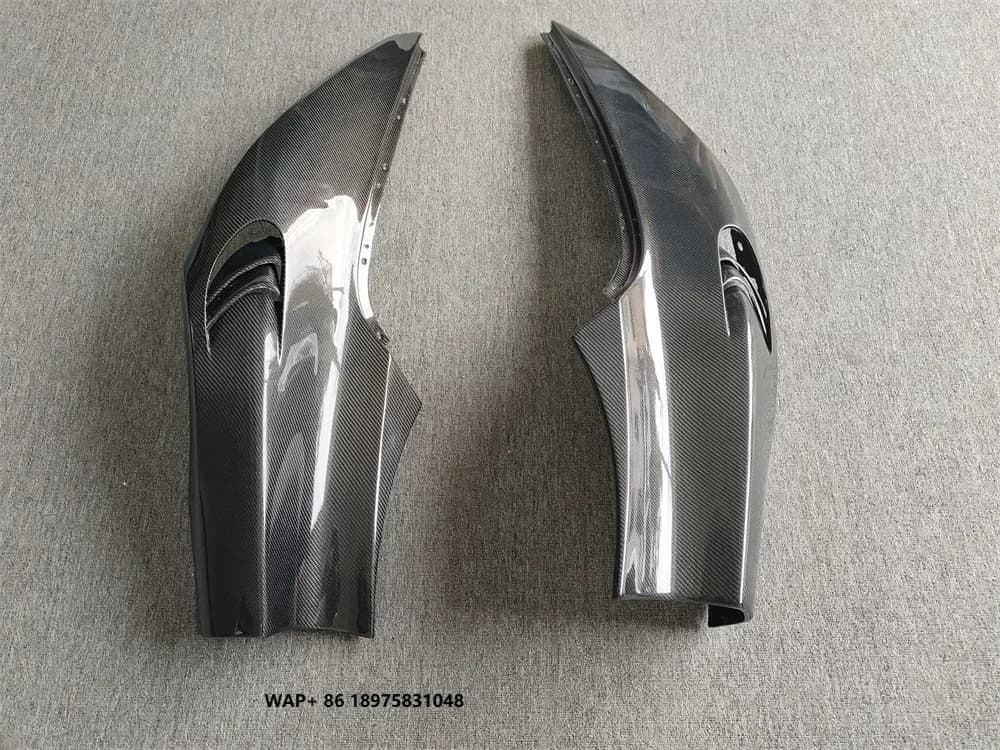 765LT Style All Carbon Fiber Front Fender Mudguard Body Kit for 2017-2019 720s Sedan Fenders