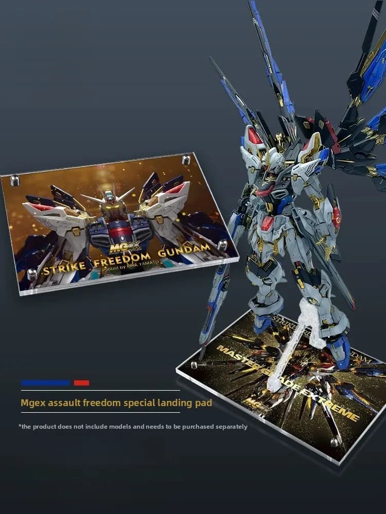 Suitable for MGEX Strike Freedom Justice Infinite Justice Gundam Acrylic Stand Model Display Stand HG/RG/MG