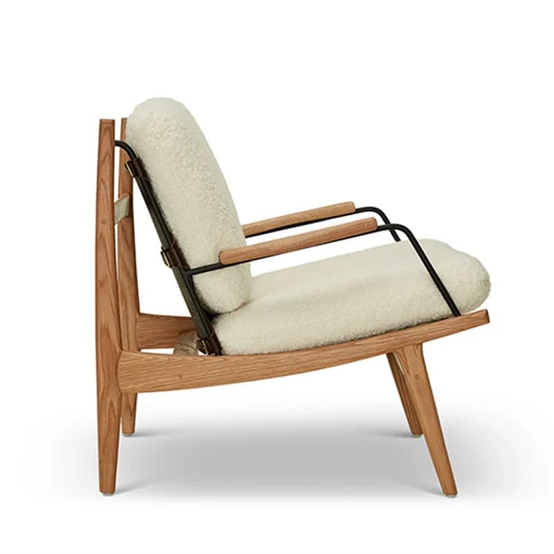 LH light luxury single sofa chair footrests home living room lounge chair hotel guest chair