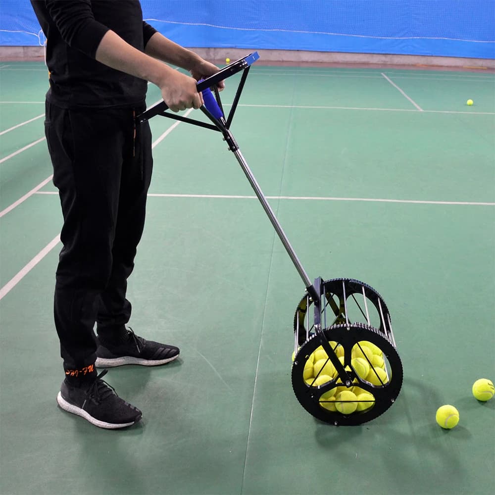 RTS Tennis Ball Training Machine Tennis Ball Picker Training Equipment for Wholesale